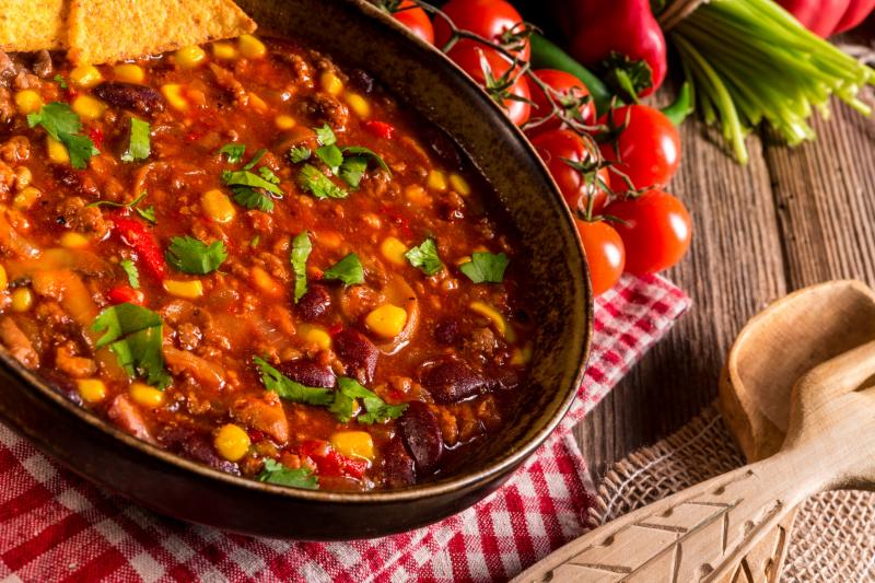 chili con carne z kurczakiem